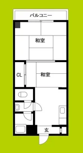 グローアメ村ビル【3階】の間取り
