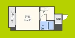 ベルメゾンステラ【4階】の間取り