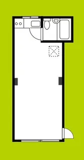 リバーサイド桜ノ宮【2階】の間取り