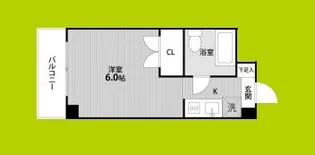 セトル佃【3階】の間取り