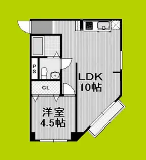 順天ハイツ【6階】の間取り