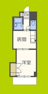 ノルデンハイム新北野【2階】の間取り