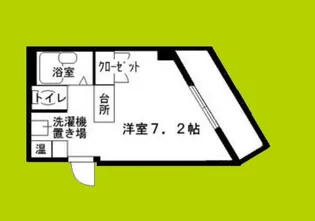 ナンバOMマンション【6階】の間取り