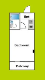 淡路エンビィハイツ【1階】の間取り