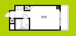 オーブ新大阪マンション【2階】の間取り