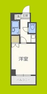 セレッソコート西心斎橋【3階】の間取り