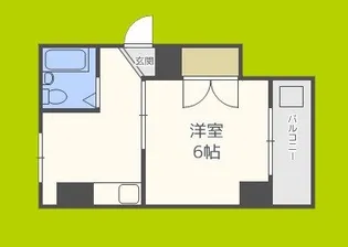 ミエビル【6階】の間取り