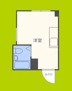 昭和グランドハイツ恵美須【3階】の間取り