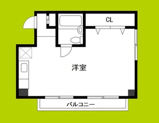 プチメゾン九条【4階】の間取り