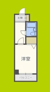 ノルデンハイム北【7階】の間取り