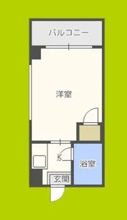 コーニッシュアビコⅡ【4階】の間取り