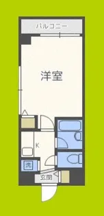 エンブレム都島【4階】の間取り