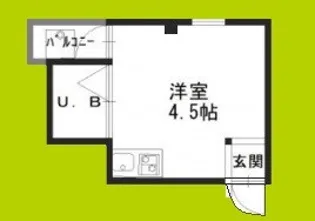 セラヴィ平野上町【2階】の間取り