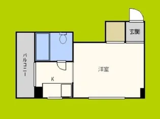 プレアール田辺【5階】の間取り