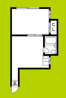 ナチュラル遠里小野【4階】の間取り