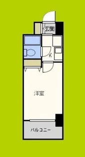 1Kの間取り画像