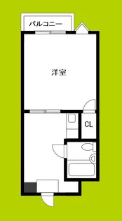 グランビルドアビコII【4階】の間取り