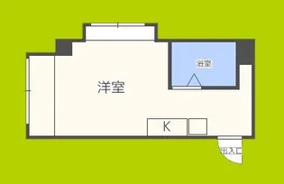 昭和グランドハイツ同心【6階】の間取り