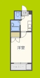 ハイツロフティー【2階】の間取り