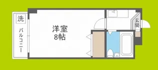 ロイヤル巽【2階】の間取り