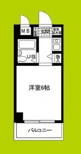 H・R下新庄【6階】の間取り