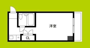 グランシャトー橘【5階】の間取り
