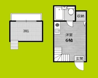 姫松マンション【1階】の間取り