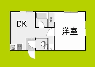 サンローズ小林【4階】の間取り