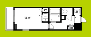 リーガル天神橋【4階】の間取り