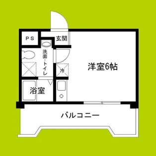 メゾン・ド・ミーネ【5階】の間取り