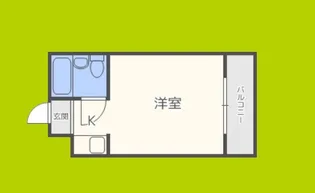 アインス蒲生【6階】の間取り