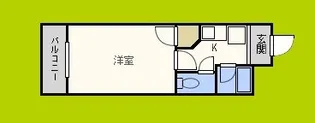 メゾンベルクール【4階】の間取り