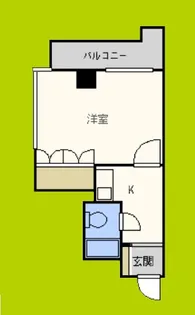 シャンクレール塚本【5階】の間取り