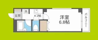 PLEASURE都島【3階】の間取り
