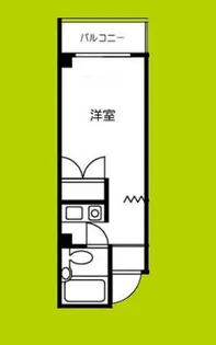 サンドーム大森【3階】の間取り