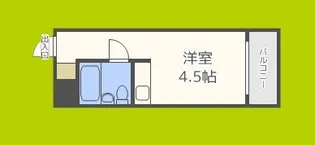 朝日プラザアクシス城東【5階】の間取り