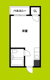 キングスアベニュー流町A棟【2階】の間取り