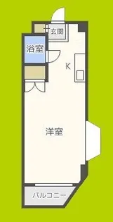 SOハイツII【4階】の間取り