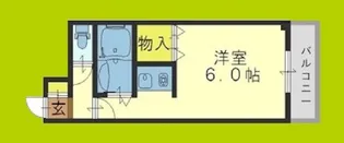 ポニークレスト上新庄【2階】の間取り