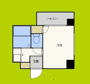クレイン新大阪【6階】の間取り