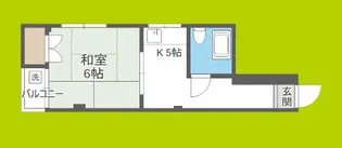 ナチュラル遠里小野【2階】の間取り