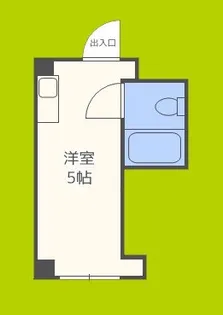 ラパンジール天王寺【4階】の間取り