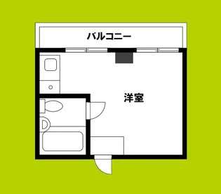 1Rの間取り画像