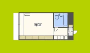 メネダス【2階】の間取り