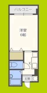 メゾンドールバンブーグラス【2階】の間取り