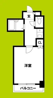 ウエルネス上本町【5階】の間取り