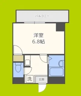 ゆずり葉【2階】の間取り