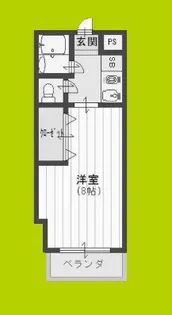 エムプリス上町【4階】の間取り