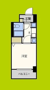 エスリード福島第2【9階】の間取り