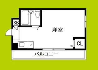 ジュネス大宮II【3階】の間取り